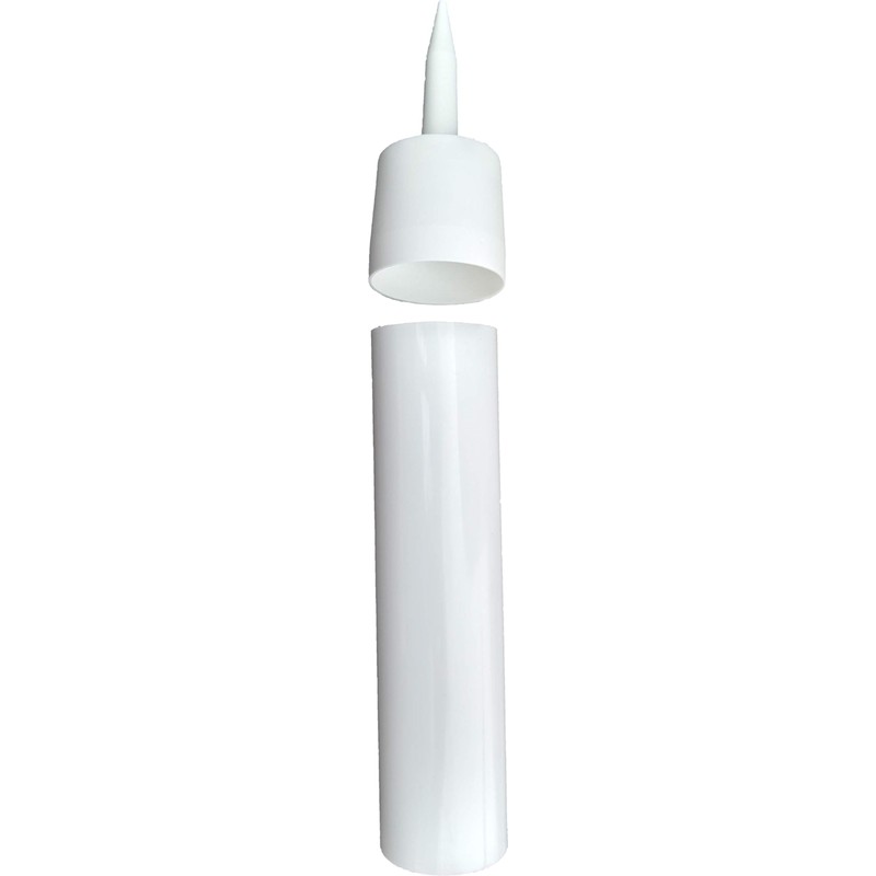 Reusable Empty Caulk Tube - REFILLABLE CAULKING Cartridge 10 oz.