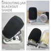 Cabilock 2pcs Blackout Sleeves for Jars Protective Covers for Sprouting