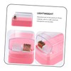 Healvian Nail Drill Bit Organizer 30-slot Cleaning Case Manicure Supply