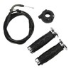 VOBOR 7/8in Throttle Grips with Cable Housing Holder, Handlebar Twist