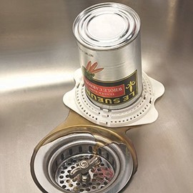 Can Colander Strainer (4 Pack), Best for Canned Tuna, Vegetables & Fruit, Easy Fit Food Strainers for Clean Food Preparation, Kitchen Gadget that is Fun & Practical For No Messes