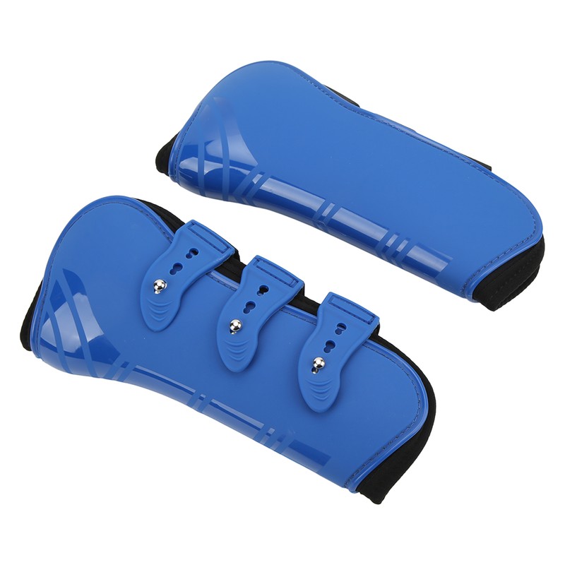 2pcs Horse Front Leg Boots PU Shell Horse Tendon Boots