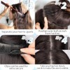 Extensiones de Cabello Natural Ondulado, Extensión de Liga