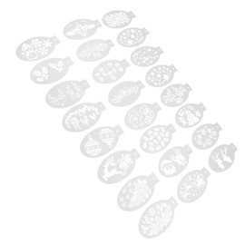 COHEALI 24pcs Face Paint Stencils Reusable Body Painting Stencils Christmas Face Painting Kit for Parties Painting Templates Face Tracing Stencils for Kids Makeup