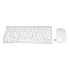 Kabelloses Tastatur-Maus-Set, 2,4 G USB, Dünne Ergonomische Stummschalttaste für Computer