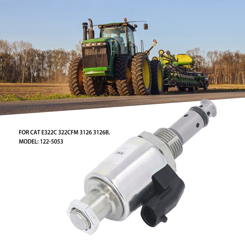 Solenoid Valve IPR Valve Injector Pressure Regulator 122‑5053 for Cat