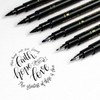O-Kinee Calligraphy Pens - Pack of 9 Calligraphy Ballpoint Pens