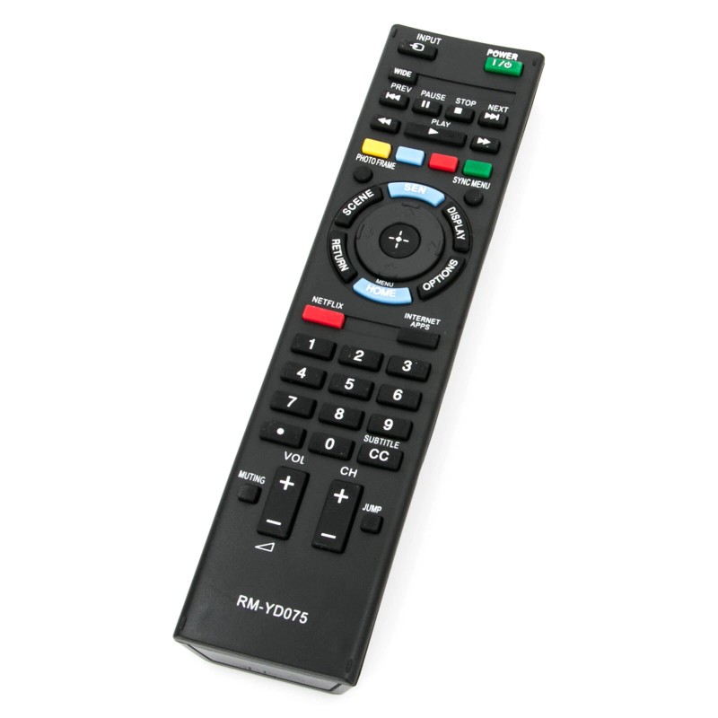 For Sony RM-YD075 Replaced Remote for Sony TV KDL-55EX640 KDL-46EX645