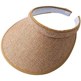 3 Pcs Sports Sun Visor Hat Cloth Covered Slip on Cotton Womens Visor Cap Golf and Tennis for Women Men Sun Visor