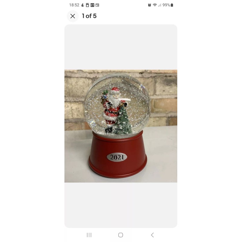 Wondershop Musical Snowglobe 2021 Lot Of 3
