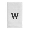 Avanti Linens - Monogram Embroided Fingertip Towel, 100% Cotton Bathroom