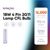 lumenivo Replacement for OttLite T18330 18W Bulbs PL Bulb 2G11