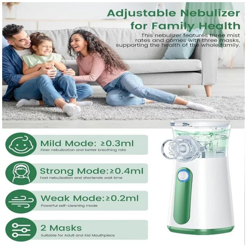 Portable Nebulizer - Nebulizer for Adults and Kids, Nebulizer Machine