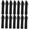 25 Pcs Black Velvet Drawstring Pen Pouch - Soft Protective