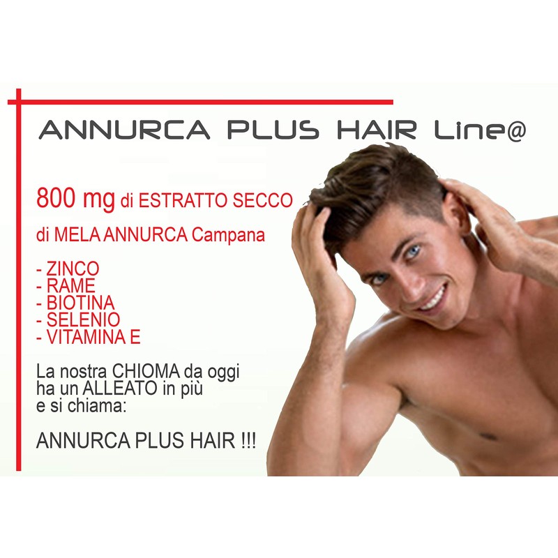 Mela Annurca Plus hair Line@ | INCREMENTA e rinforza i