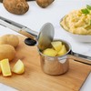 MOTYYA Stainless Steel Potato Ricer Heavy Duty Potatoes Masher With