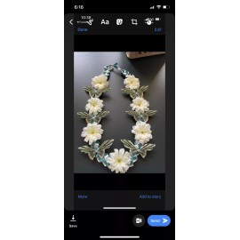 graduation money lei with money butterfly