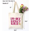 LIBIHUA Birthday Christmas Gift,Lucky Gifts,Luck Charm Shoulder Bag Shopping Tote
