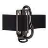 Sankyo Corporation DBLTACT Adjustable Carabiner Tool Holder Steel Gunmetal DT-THM-811G