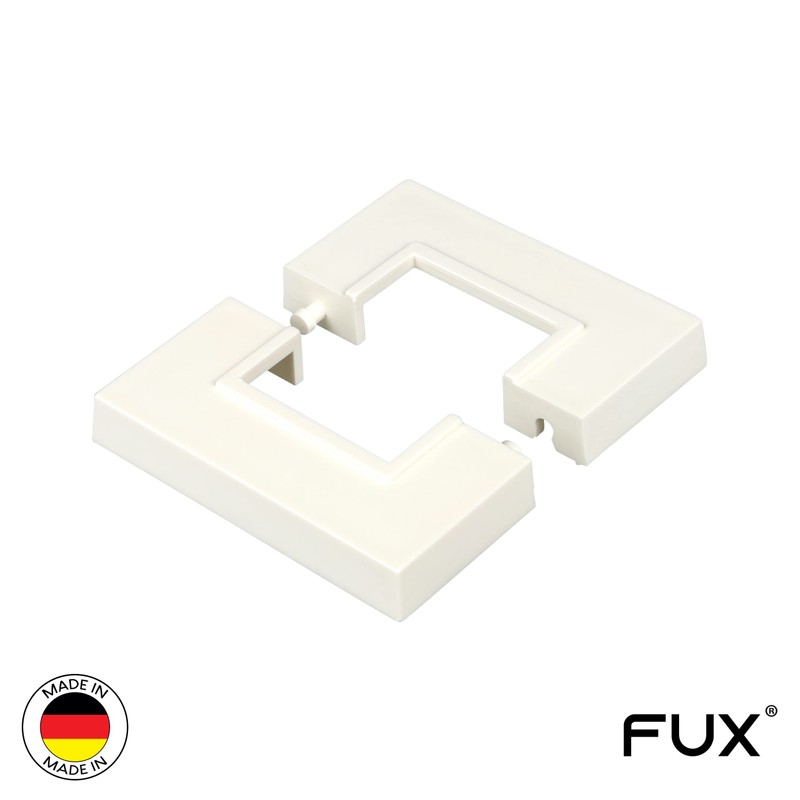 FUX Pack of 2 Single Heating Pipe Rosette for Stand