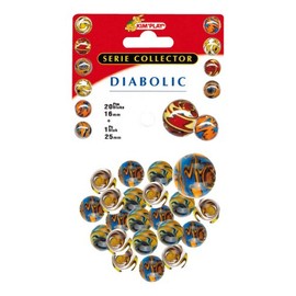 SACHET 20 BILLES VERRE + 1 CALOT DIABOLIC