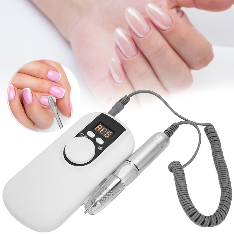 35000RPM Portable Nail Drill Machine Electric Nail Grinding Polisher Manicure