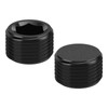 2PCS 1/8 NPT Male Thread Allen Head Hex Socket Pipe