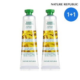 Nature Republic [네이처리퍼블릭] 1+1 핸드 앤 네이처 선셋 버베나 핸드크림 (대용량) Nature Republic 1+1 Hand & Nature Sunset Verbena Hand Cream (Large Size) [Single option PK2542]