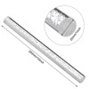 TA-VIGOR 1Pcs Clear Acrylic Round Rods 25mm Diameter 250mm Length
