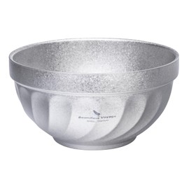 Boundless Voyage Ti1169T Titanium Rice Bowl, Double Layer, 28.7 fl oz (800 ml), Lightweight, Heat Resistant, Durable, Stylish, Ramen Bowl, Rice Bowl, Soup, Solo Camping, Mountain Climbing, Outdoor