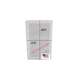 1 Pack Designed to Fit Dynamic Air Cleaner 20x20 Replacement Filter White