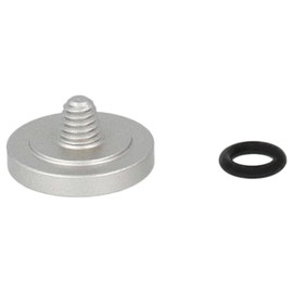 vhbw Shutter Release Button Compatible with Minolta SR-7, XD7 Camera - Ergonomic Replacement Button, Metal, Silver