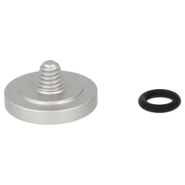 vhbw Shutter Release Button Compatible with Minolta SR-7, XD7 Camera - Ergonomic Replacement Button, Metal, Silver