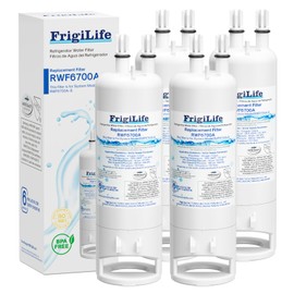 FrigiLife W10295370A Refrigerator Water Filter Compatible with EDR1RXD1, Everydrop® Filter 1, EDR1RXD1B, WHR1RXD1, KAD1RXD1, 46-9081, 46-9930, P5WB2L, P8RFWB2L, 4Pack