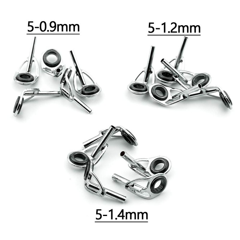Top Guide Rod Guide, Stainless Steel Fishing Rod, Tip (0.2