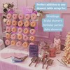 Donut Wall Display Stand - Acrylic Donut Stand Holds 50