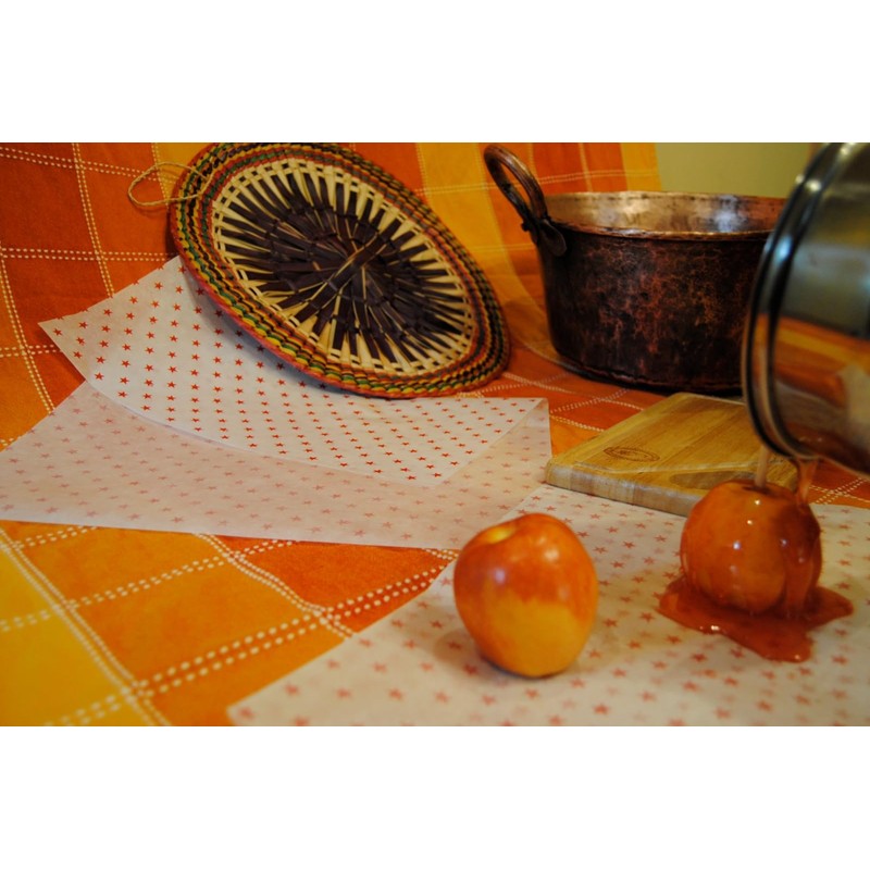 Papel Estrella siliconado - encerado parchment paper para cocinar y