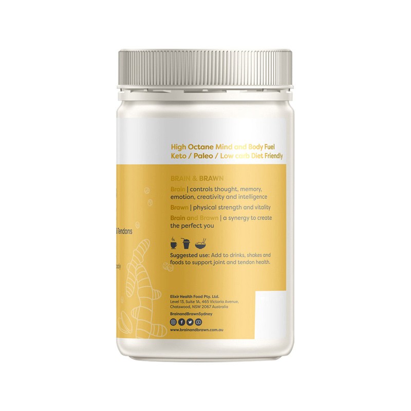 Brain and Brawn Performance Golden Elixir (With Organic Turmeric &