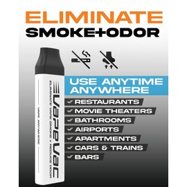 VapeVac (Registered AMZ Brand) – Pocket-Sized Personal Air Filter for Discreet Output Reduction | Minimizes Odor, Keeps Air Fresh | Not an Emission Device – 500+ Uses (Teal)