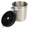 Airtight Stainless Steel Coffee Bean Container Coffee Canister Kitchen Food