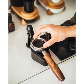 Normcore Puck Screen 58.5 mm - Titanium PVD Coating - Espresso Strainer for Portafilter - Stainless Steel 316 - Reusable Puck Filter - Coffee Portafilter Lower Shower Strainer