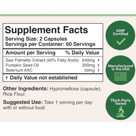 Double Wood Prostate Support (Expires: 06/2025)