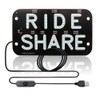 YSY Juren LED Car Window Accessory Sign RIDESHARE for Ride