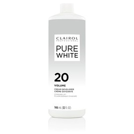Clairol Pure White 20 Volume Creme Developer Cream Unisex 32 oz