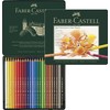 Faber-Castel 24 Piece Polychromous Colored Pencil Set In Metal Tin
