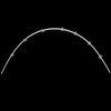 Geelin Arched Curtain Rod for Curved Windows, Extends from 24"