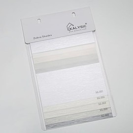 KALYSIE Fabric Sample for Zebra Roller Window Blinds
