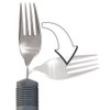 Rehabilitation Advantage Weighted Utensil Set with Rubber Handles
