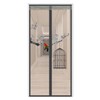 Magnetic Mosquito & Bug Screen Door for Summer (90x220cm, Bird Pattern) Automatic
