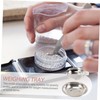 COHEALI 3sets Electronic Scale Trays Stainless Steel Gems Weighting Dish